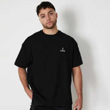 BLACK  OVERSIZE TEES