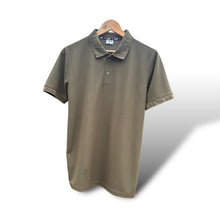 FLIX SOLID OLIVE POLO T-SHIRT