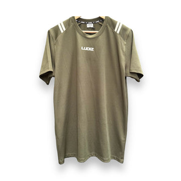 HENLEY OIIVE T-SHIRT