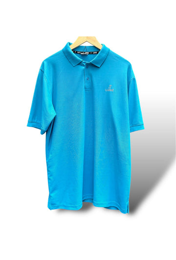 MAX SOLID SKY BLUE POLO T-SHIRT