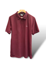 MAX SOLID FRENCH WINE POLO T-SHIRT