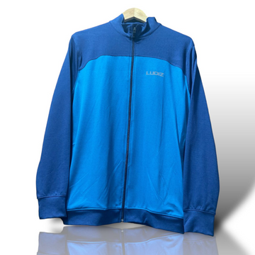 RAMA BLUE PIQUE TRACK JACKET