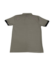 SMOKY GREY POLO T-SHIRT