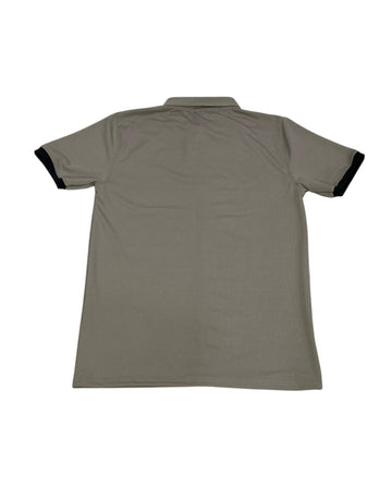 SMOKY GREY POLO T-SHIRT