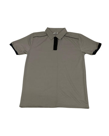 SMOKY GREY POLO T-SHIRT
